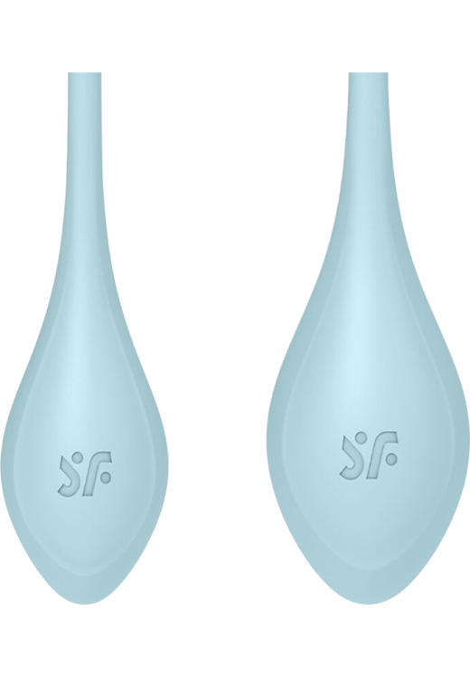 Kegel μπάλες από σιλικόνη σε μπλέ χρώμα, μέγιστης διαμέτρου 3 εκ.