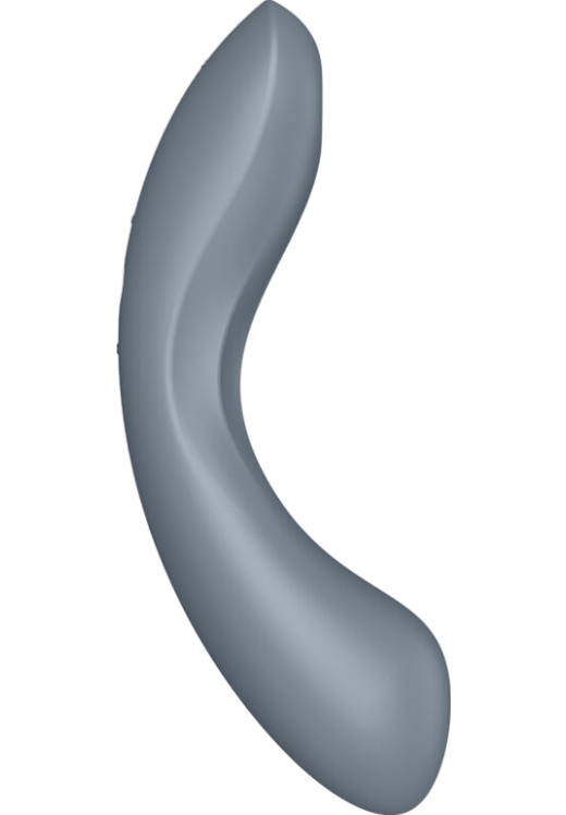 Παλμικός δονητής από σιλικόνη σε γκρι χρώμα