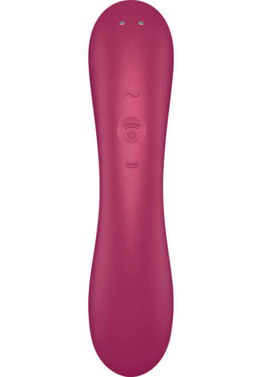 Παλμικός δονητής από σιλικόνη σε κόκκινο χρώμα