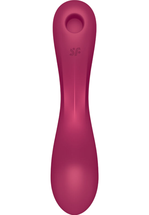 Παλμικός δονητής από σιλικόνη σε κόκκινο χρώμα