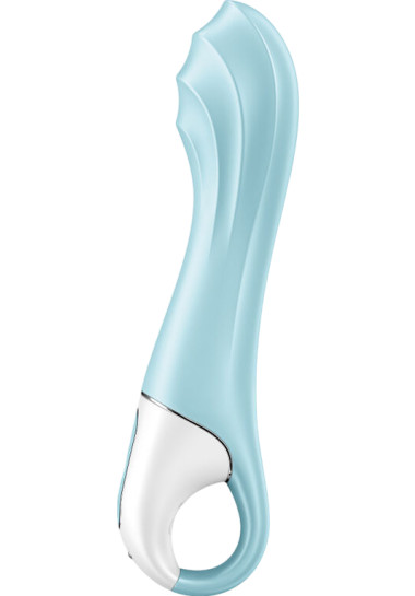 G Satisfyer Air Pump Vibrator 5+ Inflatable Gspot Δονητής σημείου g από σιλικόνη σε μπλέ χρώμα