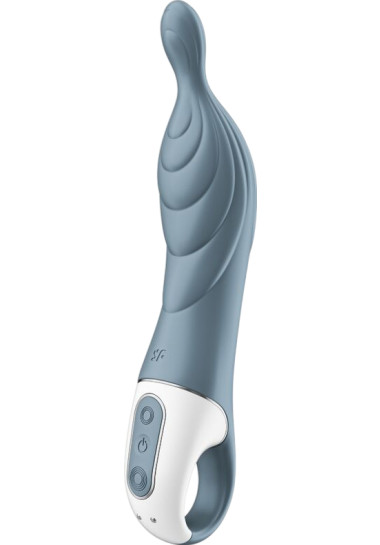 G Satisfyer Amazing 2 Aspot Vibrator Δονητής σημείου g από σιλικόνη σε γκρι χρώμα