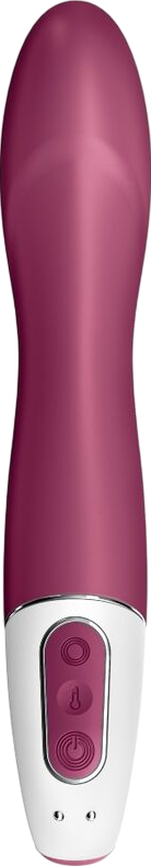 Δονητής σημείου g από σιλικόνη σε μπορντό χρώμα