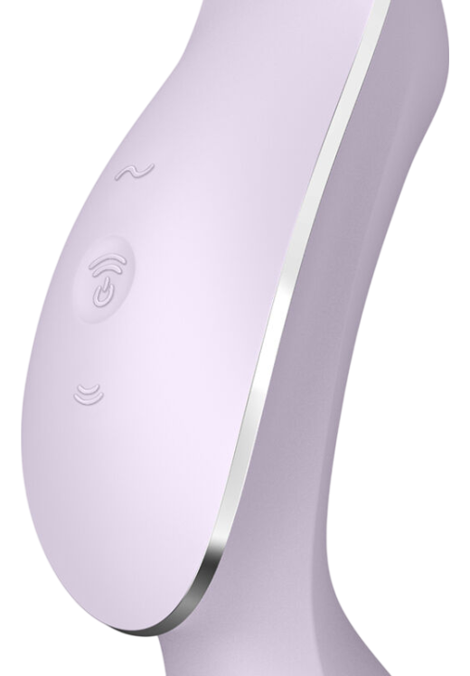 Δονητής σημείου g από σιλικόνη σε μοβ χρώμα