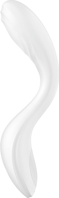 Δονητής σημείου g από σιλικόνη σε λευκό χρώμα