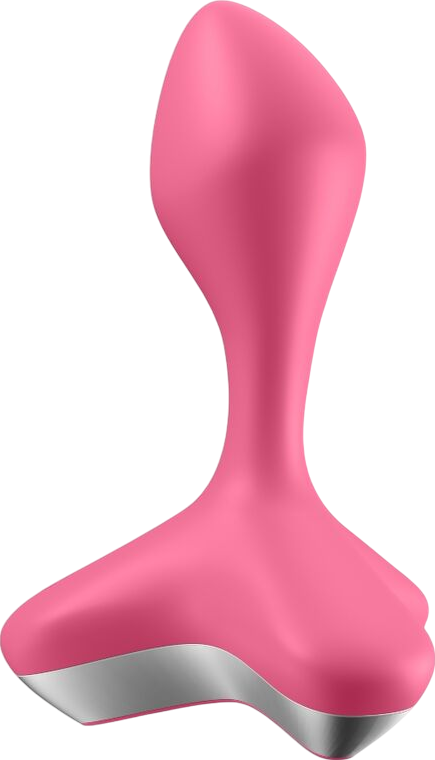 Πρωκτικός δονητής από σιλικόνη σε ροζ χρώμα
