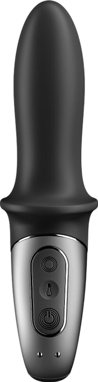 Πρωκτικός δονητής από σιλικόνη σε μαύρο χρώμα