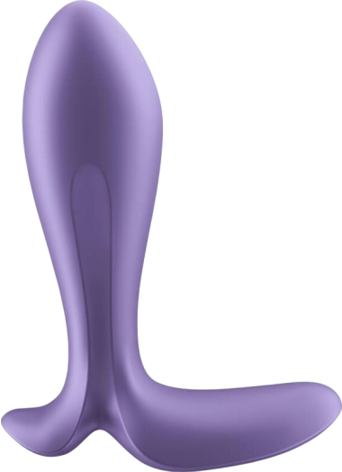 Δονούμενη σφήνα από σιλικόνη σε μοβ χρώμα