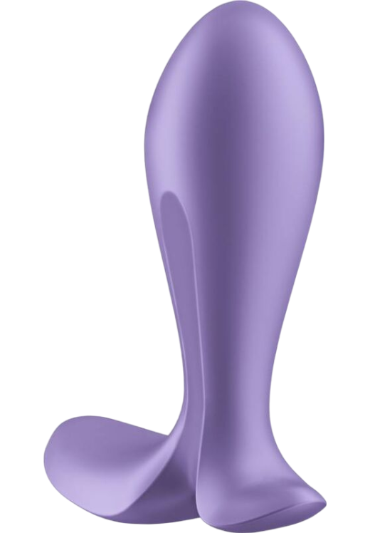 Δονούμενη σφήνα από σιλικόνη σε μοβ χρώμα