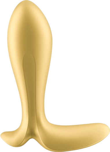 Δονούμενη σφήνα από σιλικόνη σε κίτρινο χρώμα