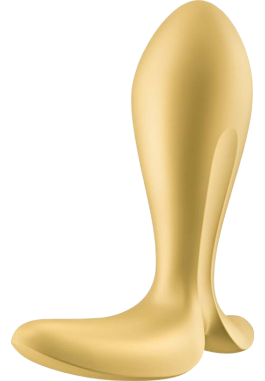 Δονούμενη σφήνα από σιλικόνη σε κίτρινο χρώμα