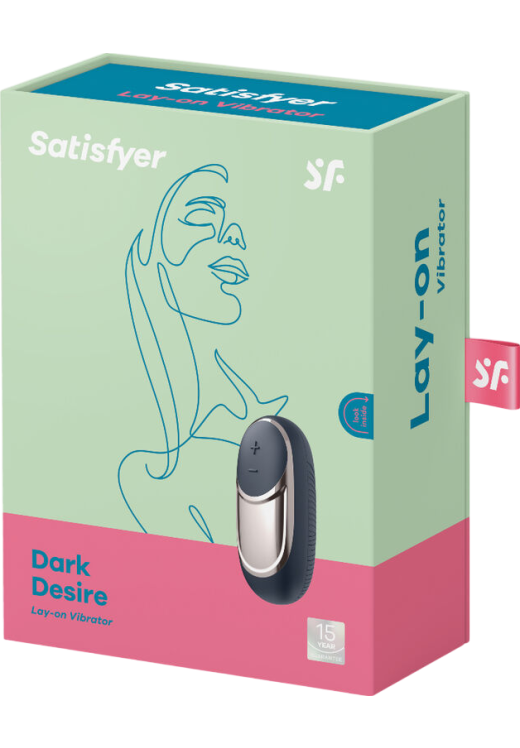 Layon δονητής από σιλικόνη σε μαύρο χρώμα με ενσύρματο κοντρόλ