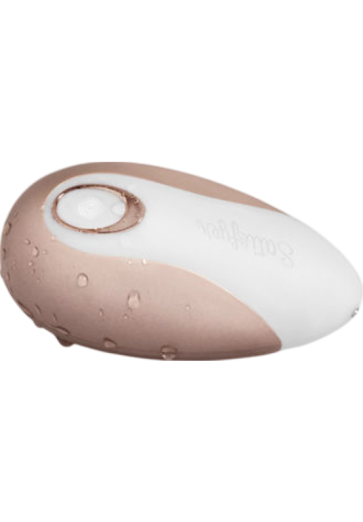 Layon δονητής από σιλικόνη σε μπεζ χρώμα