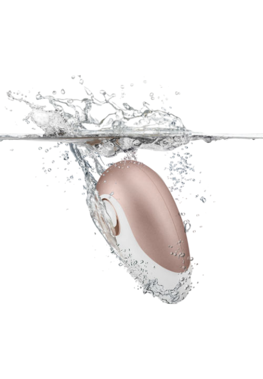 Layon δονητής από σιλικόνη σε μπεζ χρώμα