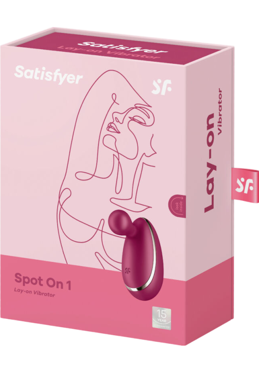 Layon δονητής από σιλικόνη σε μπορντό χρώμα