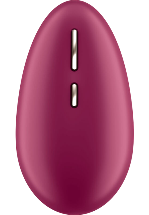 Layon δονητής από σιλικόνη σε μπορντό χρώμα