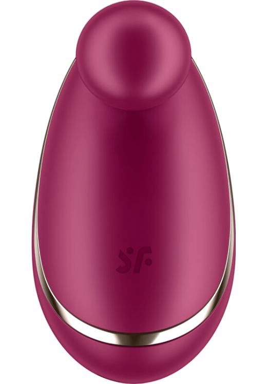 Layon δονητής από σιλικόνη σε μπορντό χρώμα