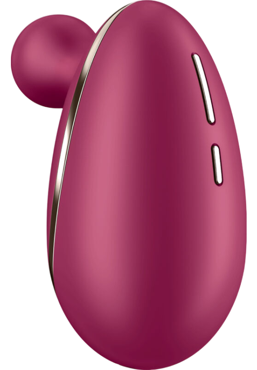 Layon δονητής από σιλικόνη σε μπορντό χρώμα