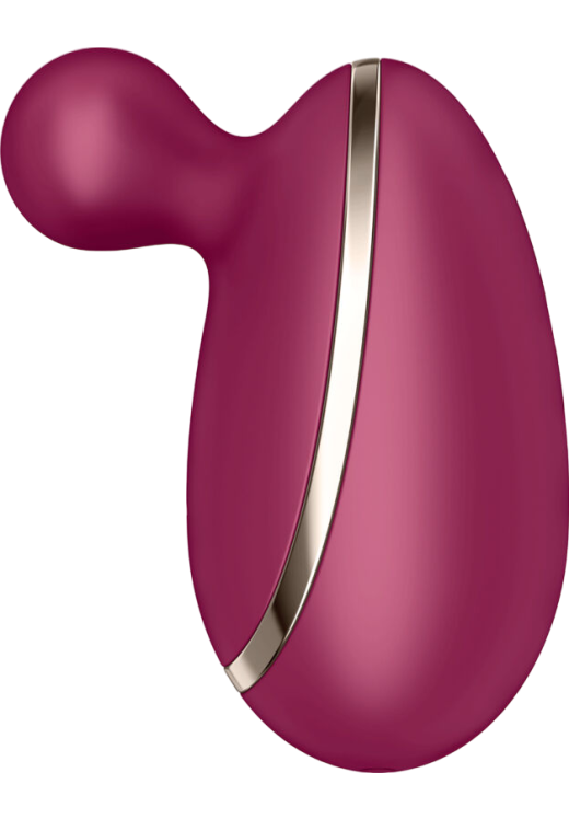 Layon δονητής από σιλικόνη σε μπορντό χρώμα