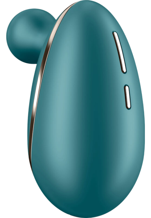 Layon δονητής από σιλικόνη σε πράσινο χρώμα