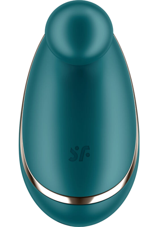 Layon δονητής από σιλικόνη σε πράσινο χρώμα