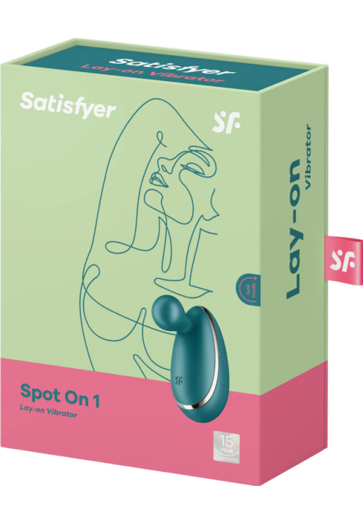 Layon δονητής από σιλικόνη σε πράσινο χρώμα