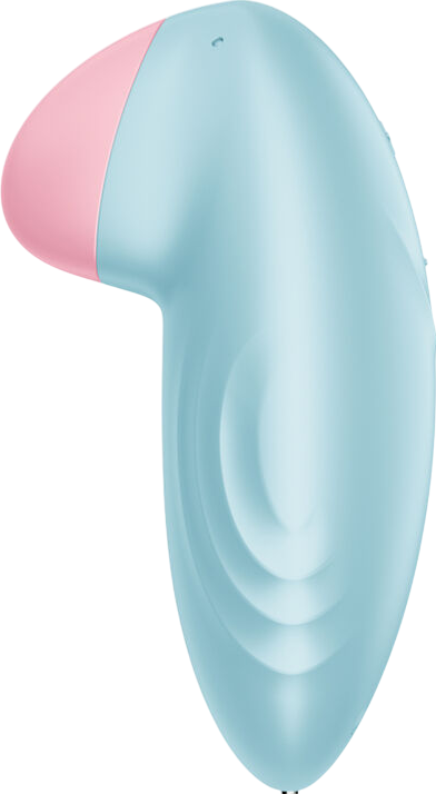 Layon δονητής από σιλικόνη σε μπλέ χρώμα