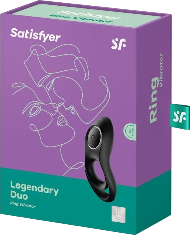 Δονούμενο δαχτυλίδι από σιλικόνη σε μαύρο χρώμα