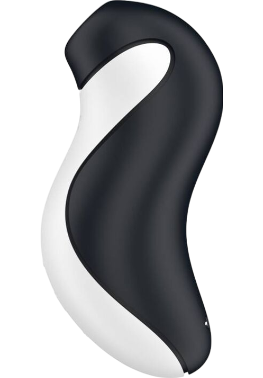 Παλμικός δονητής από σιλικόνη σε λευκό χρώμα, μήκους 11,5 εκ. και μέγιστης διαμέτρου 5,6 εκ.