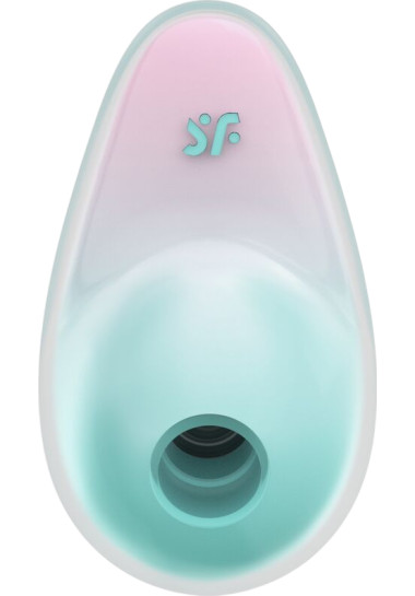 Satisfyer Pixie Dust Air Pluse Stimulator Κλειτοριδικός δονητής από σιλικόνη σε μπλέ χρώμα