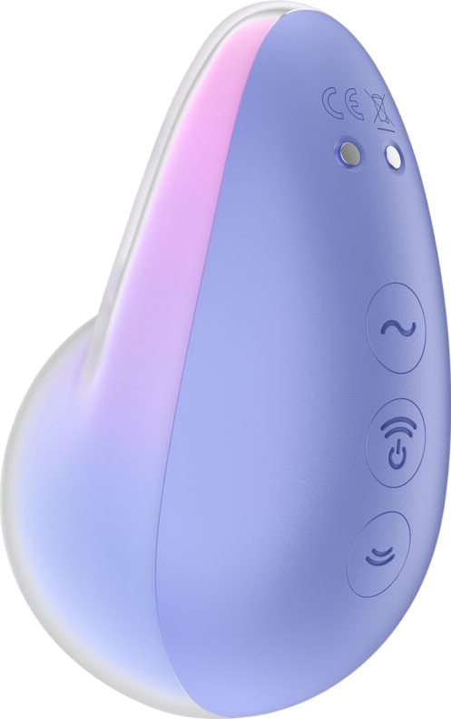 Κλειτοριδικός δονητής από σιλικόνη σε μοβ χρώμα