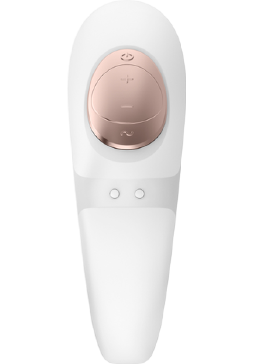 Παλμικός δονητής από σιλικόνη σε μπεζ χρώμα, μήκους 8,5 εκ.