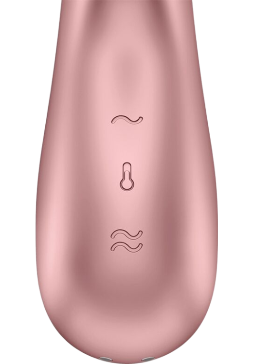 Rabbit δονητής από σιλικόνη, μήκους 20,3 εκ.