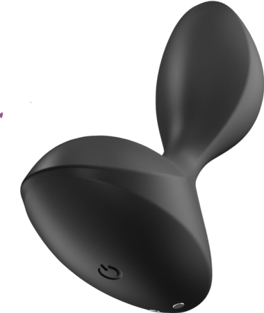 Δονούμενη σφήνα από σιλικόνη σε μαύρο χρώμα