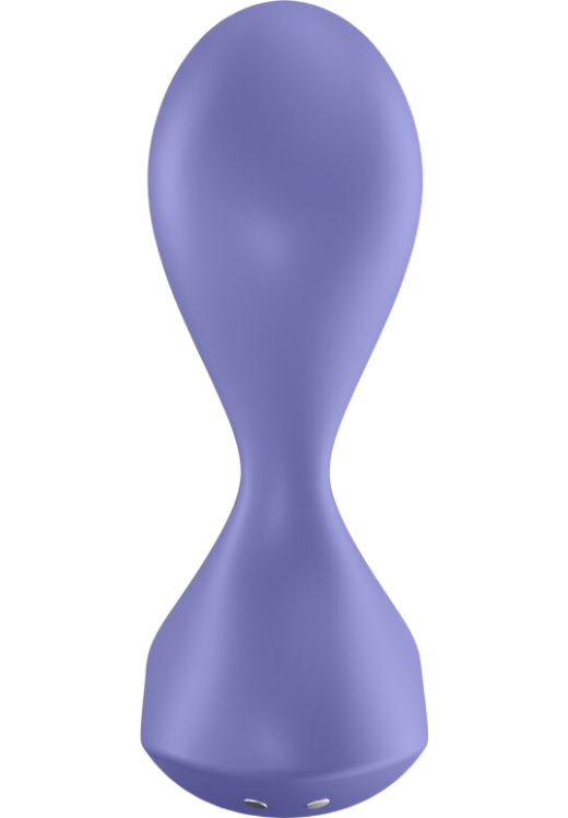 Δονούμενη σφήνα από σιλικόνη σε μοβ χρώμα