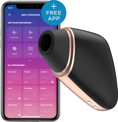 Παλμικός δονητής από σιλικόνη σε μαύρο χρώμα, μήκους 9 εκ.