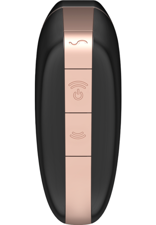 Παλμικός δονητής από σιλικόνη σε μαύρο χρώμα, μήκους 9 εκ.