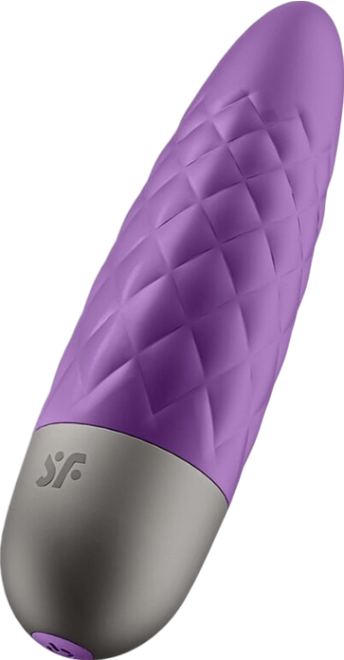 Μίνι δονητής από σιλικόνη σε μοβ χρώμα