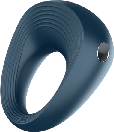 Δονούμενο δαχτυλίδι από σιλικόνη σε μπλέ χρώμα