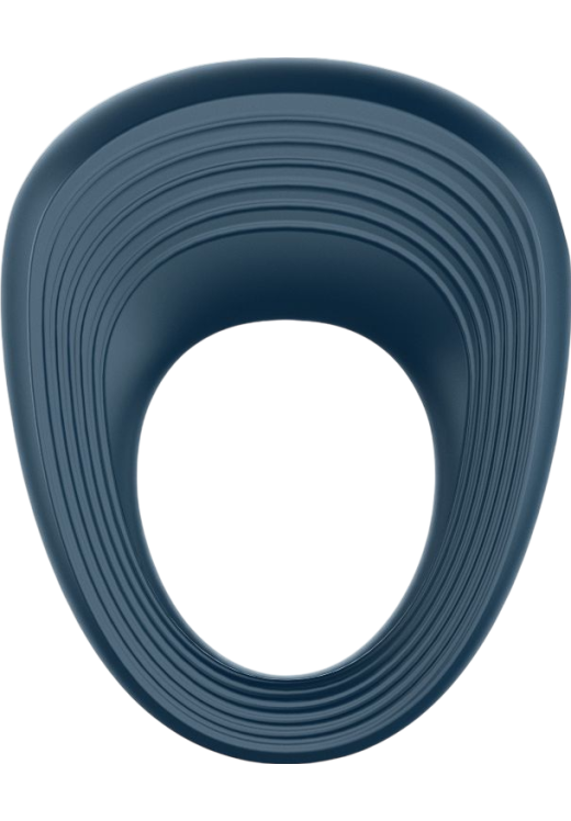 Δονούμενο δαχτυλίδι από σιλικόνη σε μπλέ χρώμα