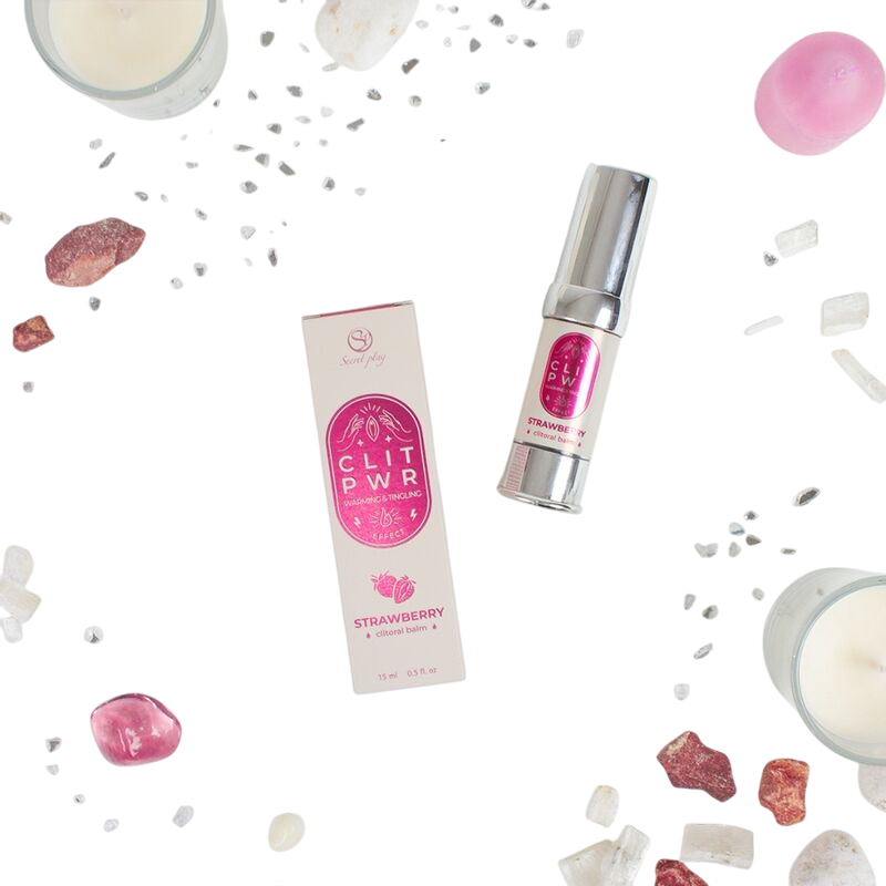 Γυναικείο διεγερτικό με γεύση φράουλα σε συσκευασία 15  ml