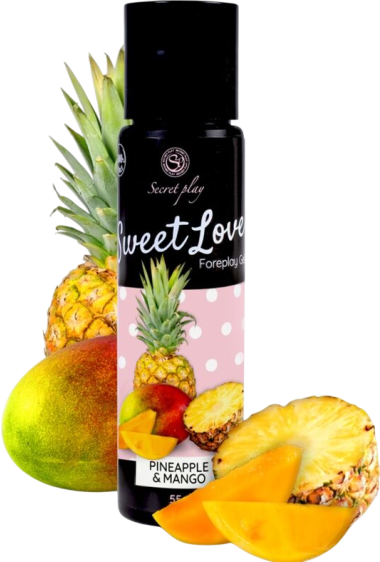 Λιπαντικό με γεύση μάνγκο και ανανάς σε συσκευασία 60 ml