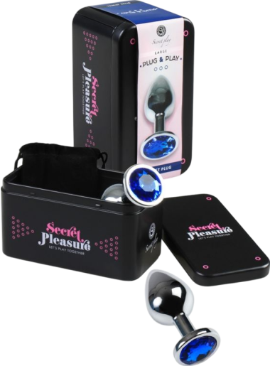 Μεταλλική σφήνα με κόσμημα σε ασημί χρώμα, μήκους 10 εκ. και μέγιστης διαμέτρου 4 εκ.