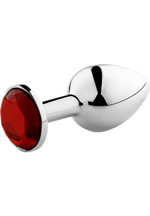 Μεταλλική σφήνα με κόσμημα σε ασημί χρώμα, μήκους 8,5 εκ. και μέγιστης διαμέτρου 3,5 εκ.