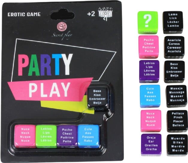 Παιχνίδι ζαριών σε μαύρο χρώμα