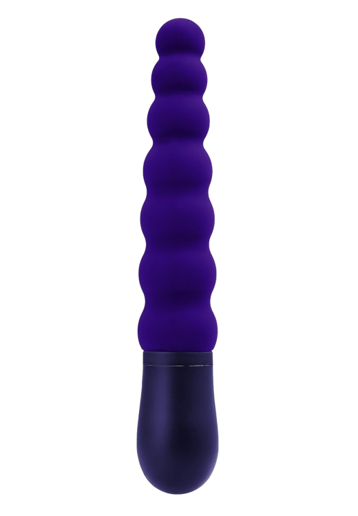 Κλασσικός δονητής από σιλικόνη σε μαύρο χρώμα, μήκους 15,2 εκ. και μέγιστης διαμέτρου 2,4 εκ.