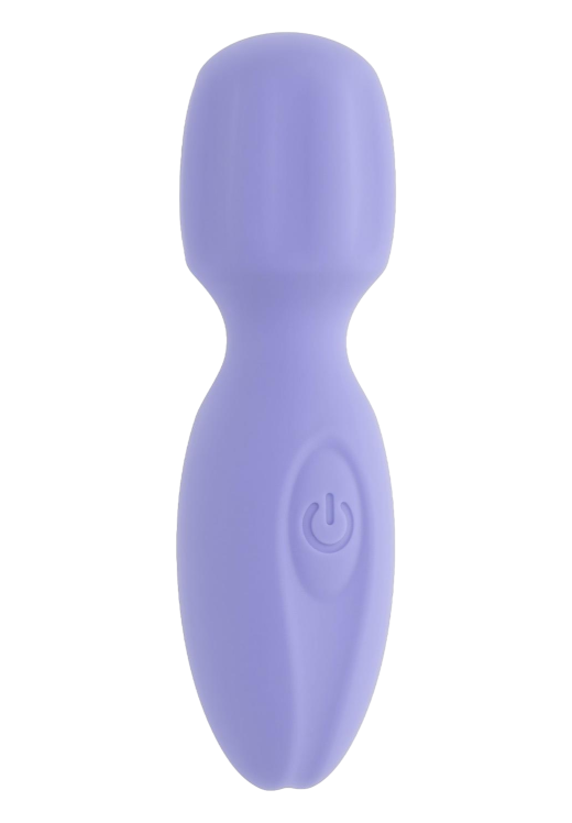 Δονητής μασάζ από σιλικόνη σε μοβ χρώμα, μήκους 10,9 εκ. και μέγιστης διαμέτρου 3,2 εκ.