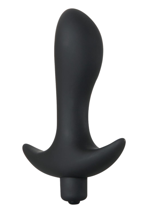 Dildo προστάτη από σιλικόνη σε μαύρο χρώμα, μήκους 12,7 εκ. και μέγιστης διαμέτρου 3,1 εκ.