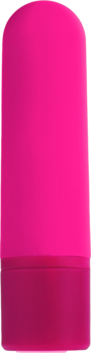 Μίνι δονητής από σιλικόνη σε φούξια χρώμα, μήκους 9,2 εκ. και μέγιστης διαμέτρου 2,3 εκ.
