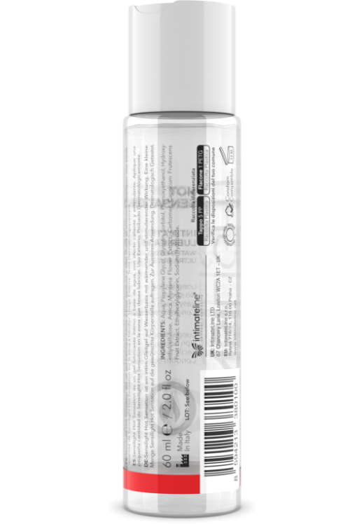 Θερμαντικό λιπαντικό με άρωμα άοσμο σε συσκευασία 60 ml